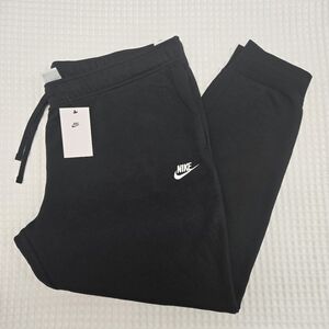 Nike Womens NWT Sweatpants Joggers Standard Fit Mid Rise Black Plus Size 2X